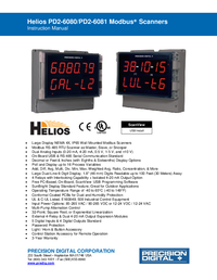 Thumbnail of document Manual - PD2-6080 Helios Modbus Scanner
